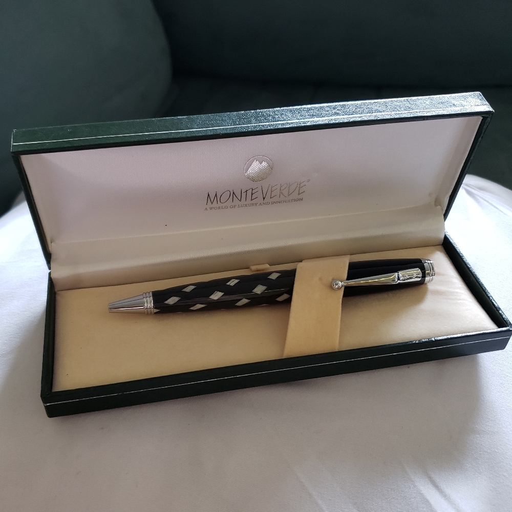 Monteverde Black Tuxedo Pen with box